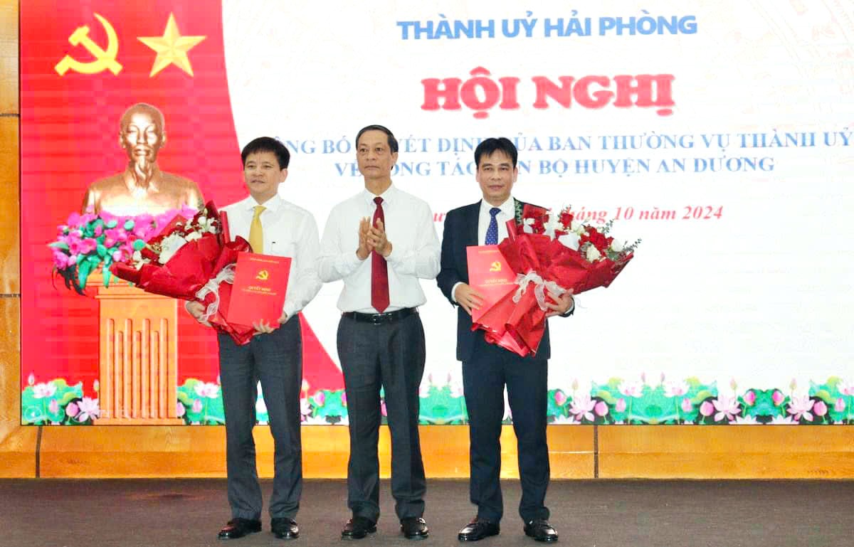 Hải Phòng: Ông Chu Đức Anh giữ chức vụ Phó Bí thư Huyện ủy An Dương