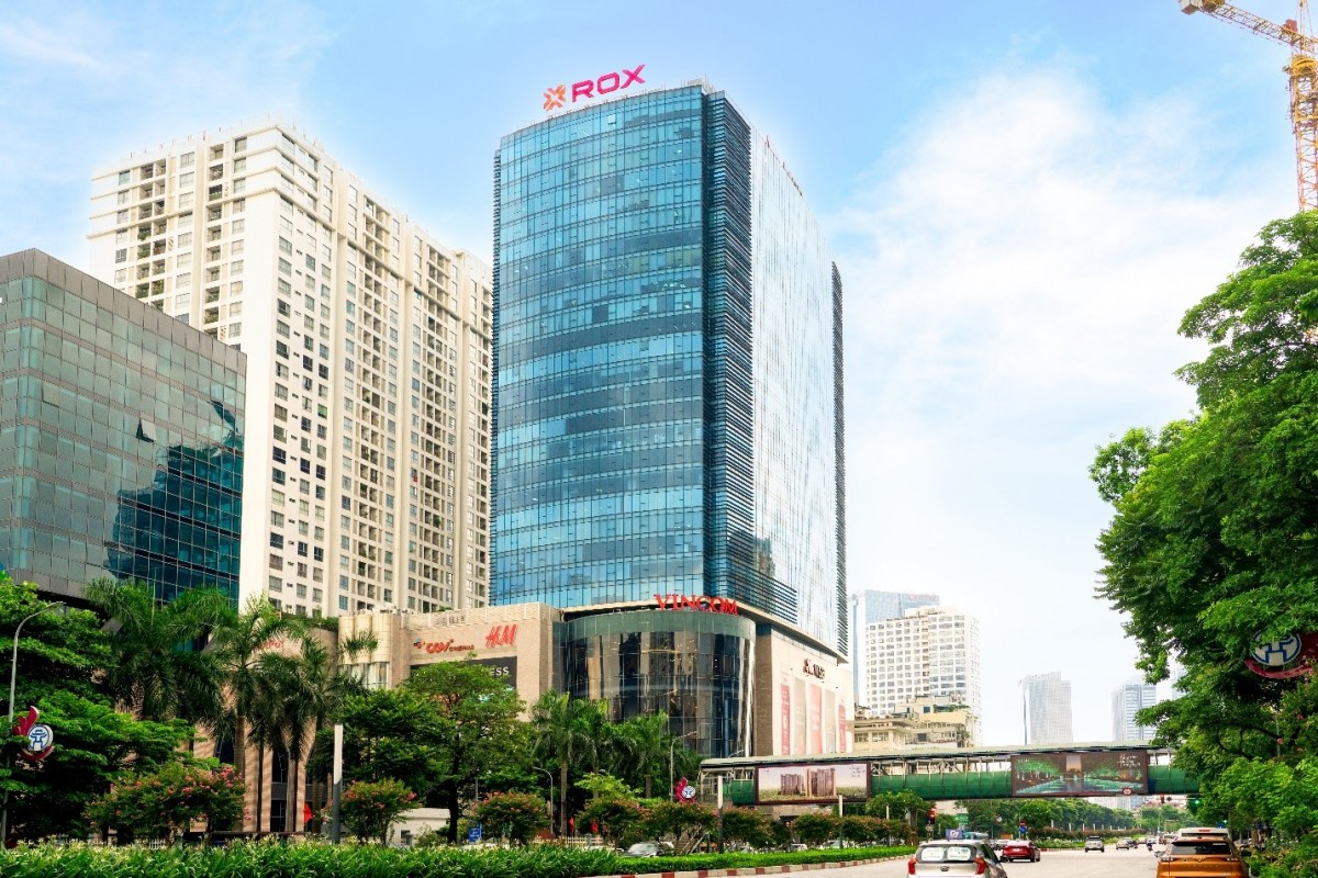 ROX Tower Nguyễn Chí Thanh - một trong những tòa nhà văn phòng hạng A TNL đang cho thuê.