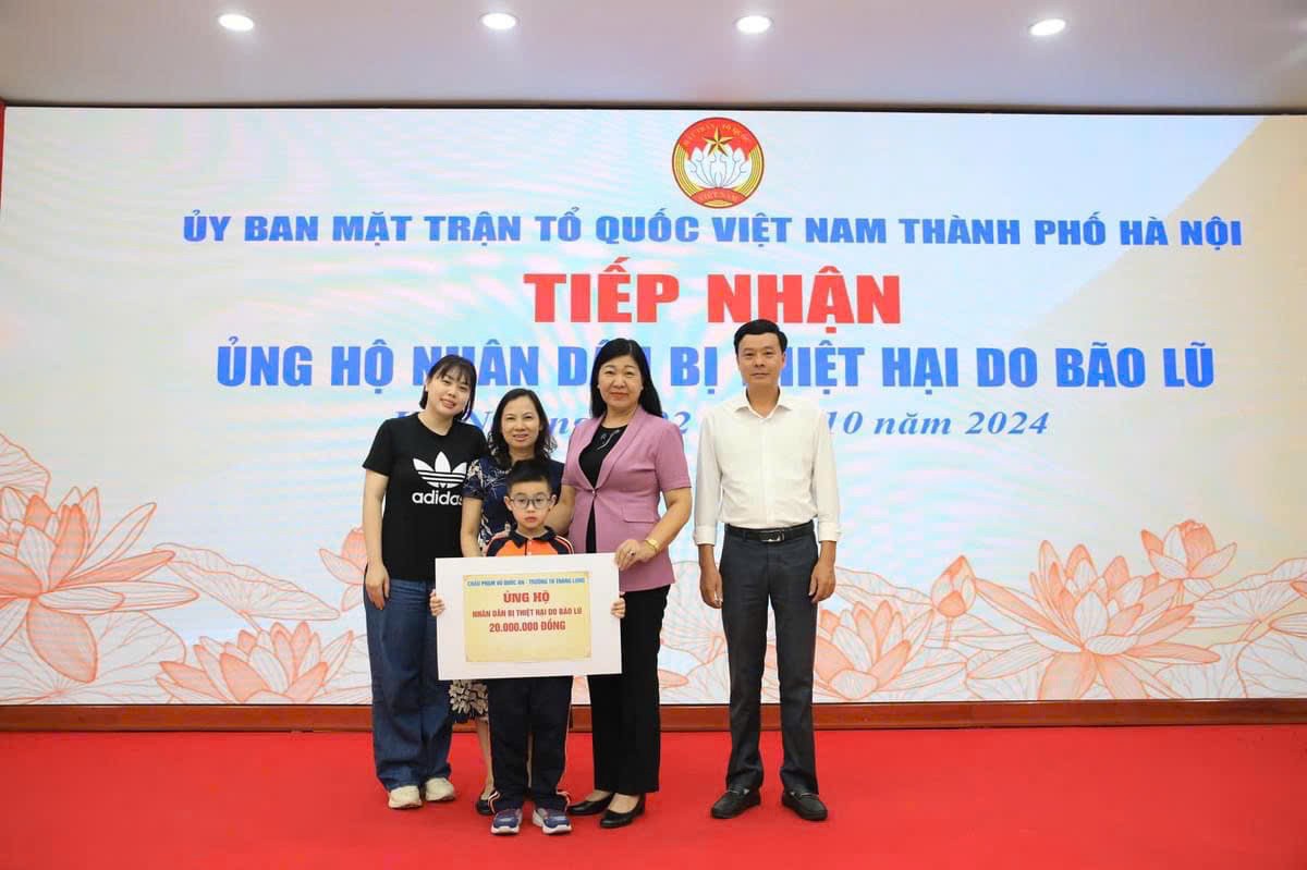 Hà Nội: Tiếp nhận hơn 216 tỷ đồng ủng hộ nhân dân bị thiệt hại bởi bão số 3