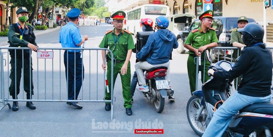 Những tuyến đường nào bị cấm ở Hà Nội trong các ngày từ 4 - 6/10?