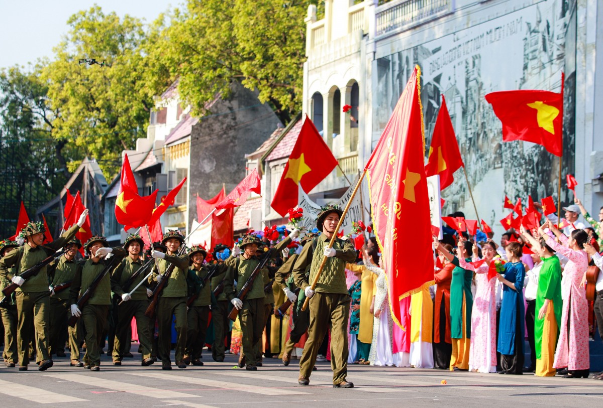 Hàng ngàn người tham gia tổng duyệt Ngày hội Văn hóa vì Hòa bình