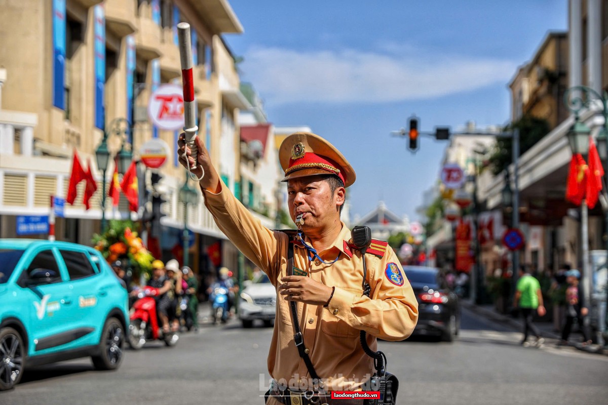 phân luồng giao thông Nghiên cứu tổ chức lại giao thông trên Đại lộ Thăng Long và đường Võ Nguyên Giáp