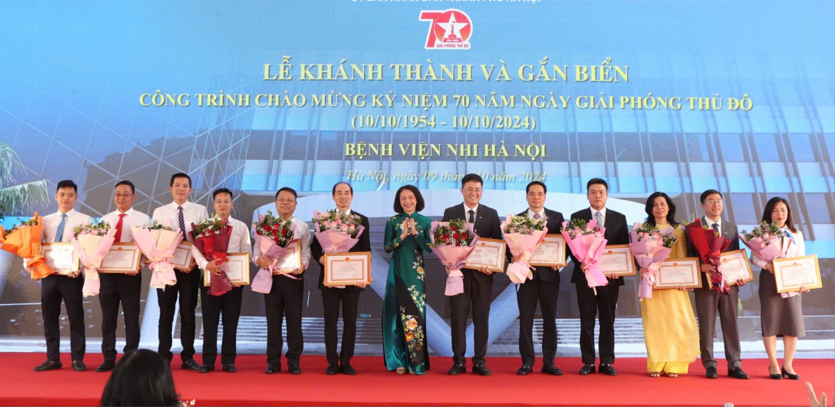 Khánh thành Bệnh viện Nhi đầu tiên của Hà Nội