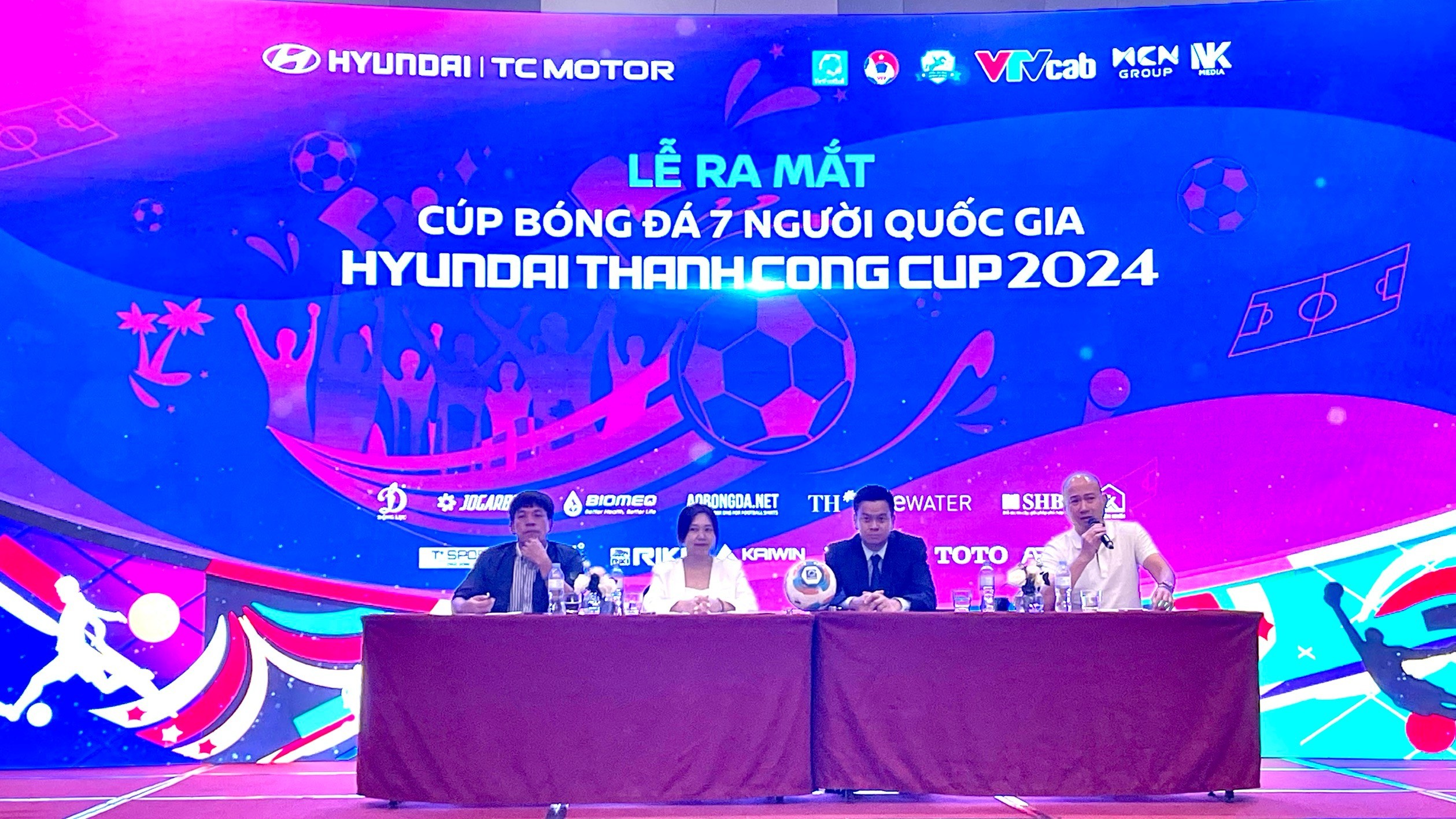 53 đội bóng tranh tài tại Cúp bóng đá 7 người Quốc gia Hyundai Thành Công 2024