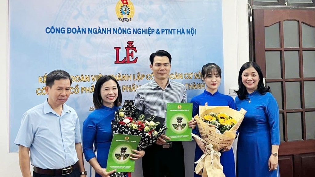 Thành lập Công đoàn Công ty cổ phần Thực phẩm An toàn Tâm Thành