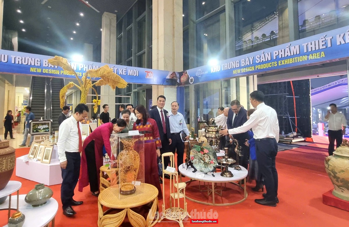 Hanoi Gift Show 2024: Thúc đẩy hàng thủ công mỹ nghệ Hà Nội vươn xa