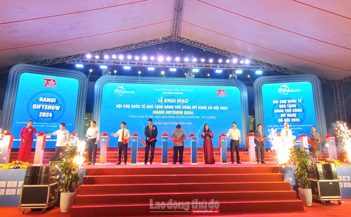 Hanoi Gift Show 2024: Thúc đẩy hàng thủ công mỹ nghệ Hà Nội vươn xa