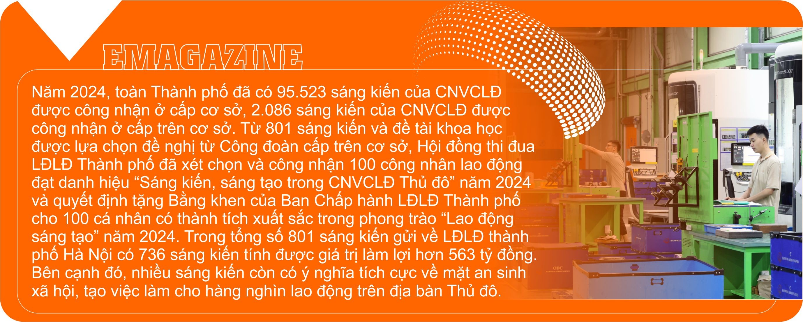 Thi đua thúc đẩy năng suất, việc làm tốt hơn cho người lao động