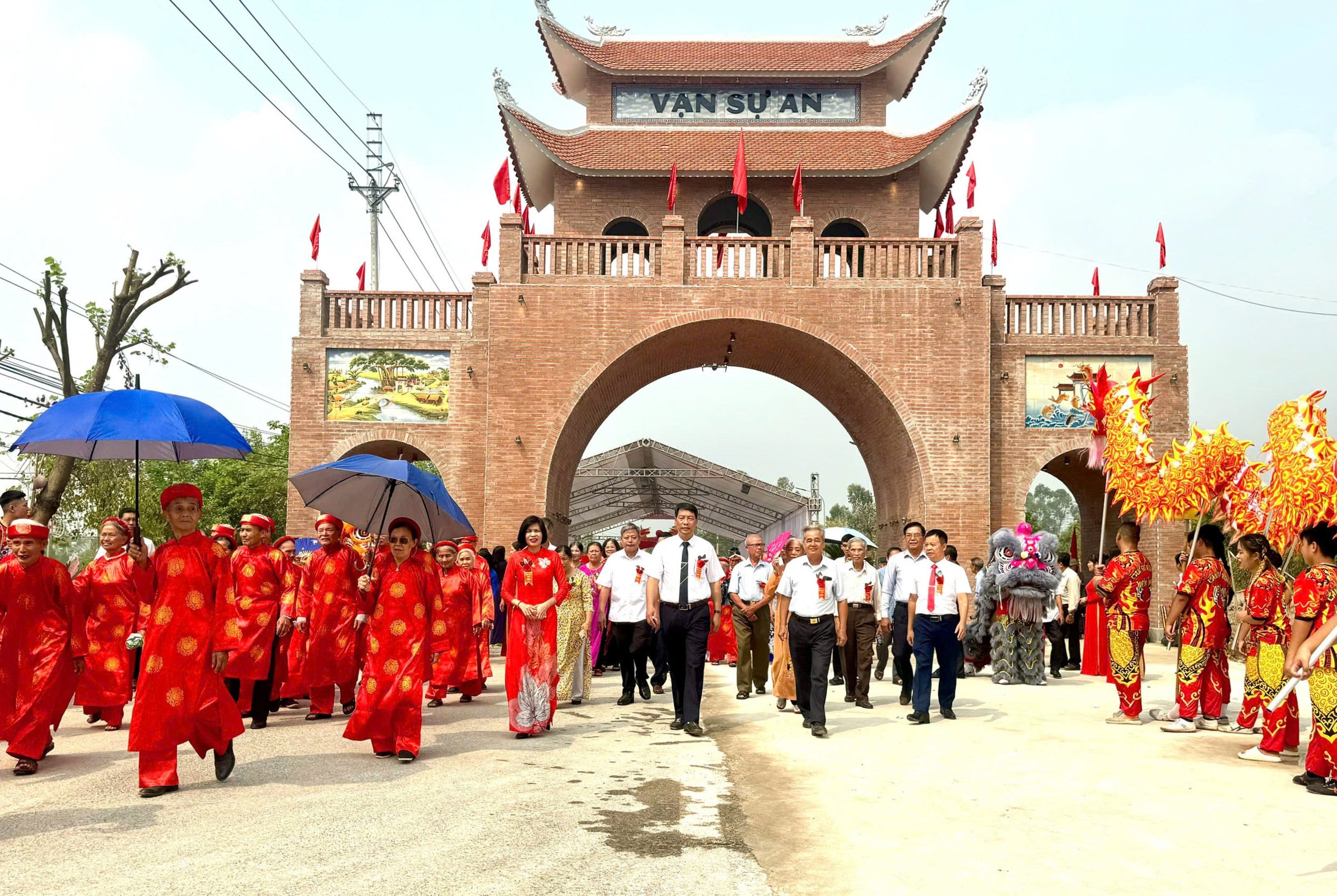 Biểu tượng làng quê đáng tự hào hình thành từ công tác dân vận khéo