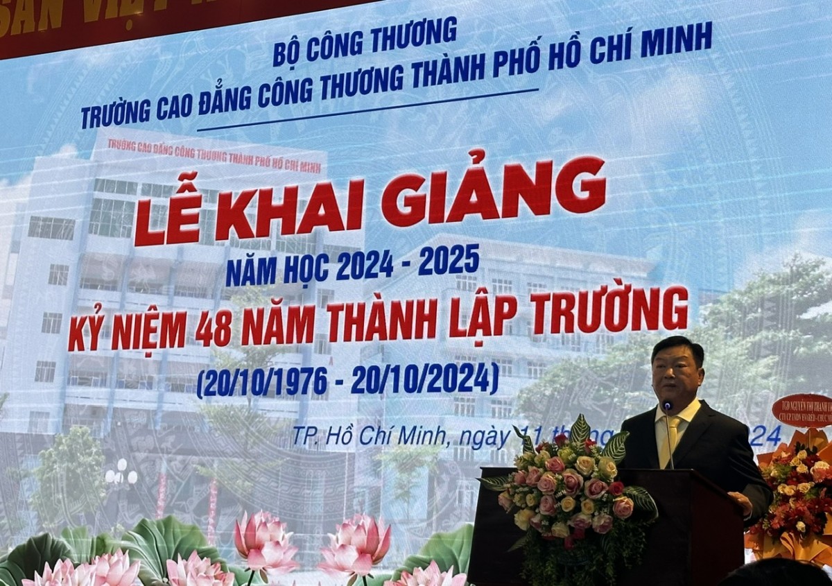 Gần 3.600 sinh viên Trường Cao đẳng Công Thương TP. HCM bước vào năm học 2024 - 2025