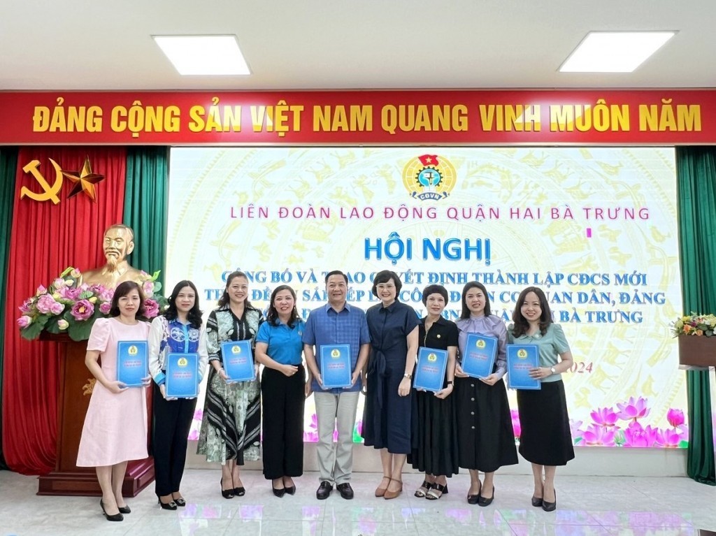 Công đoàn quận Hai Bà Trưng: Đẩy mạnh công tác phát triển đoàn viên