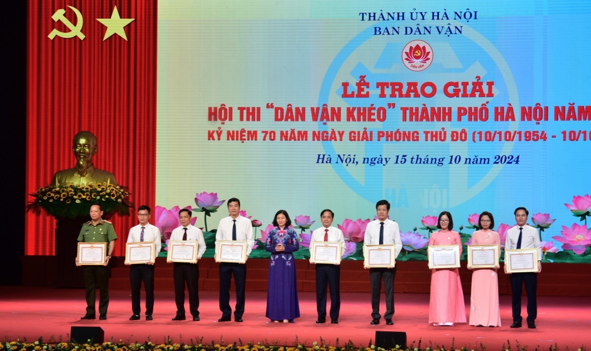 Công an Thủ đô góp phần khẳng định vai trò quan trọng trong công tác dân vận