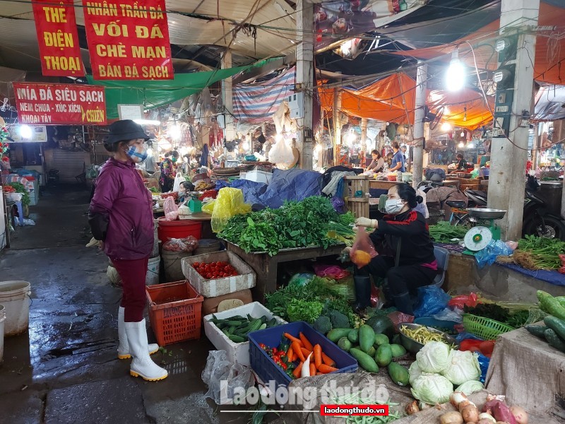 Đẩy mạnh giải pháp đảm bảo an toàn thực phẩm tại chợ dân sinh