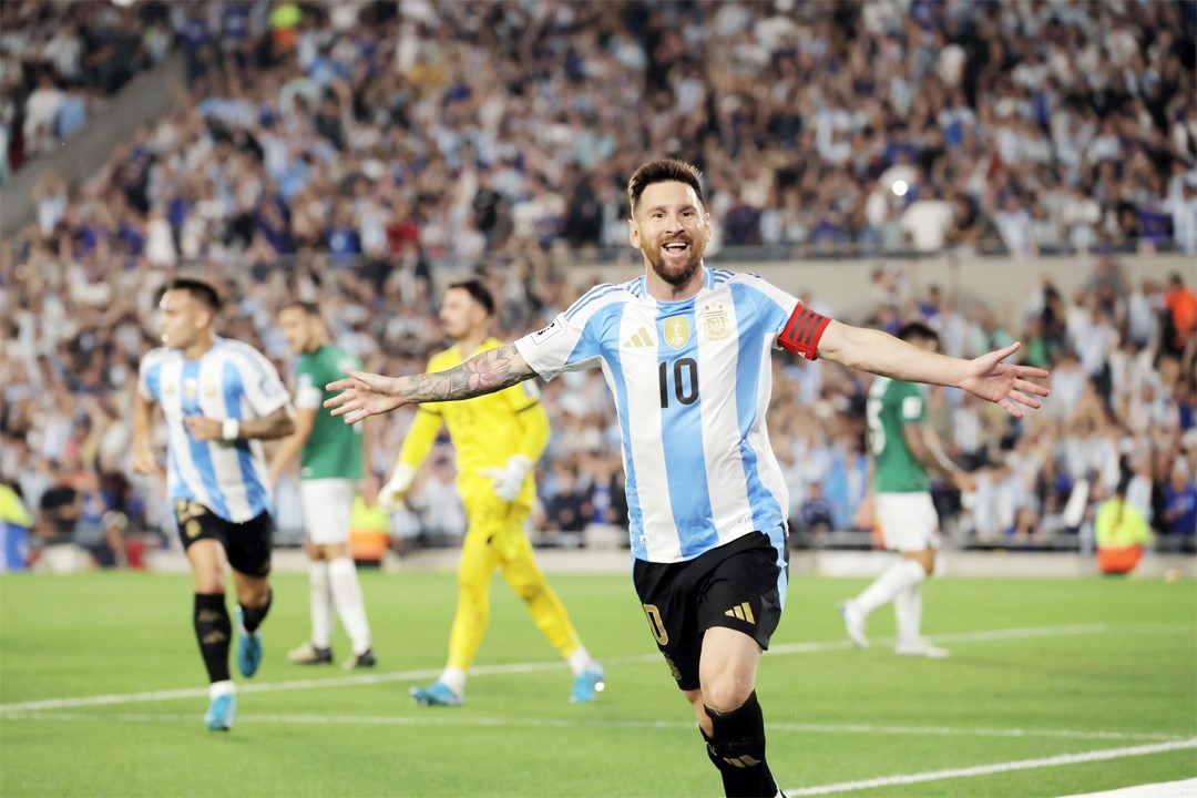 Lập hat-trick, Lionel Messi giúp Argentina giành chiến thắng 6-0