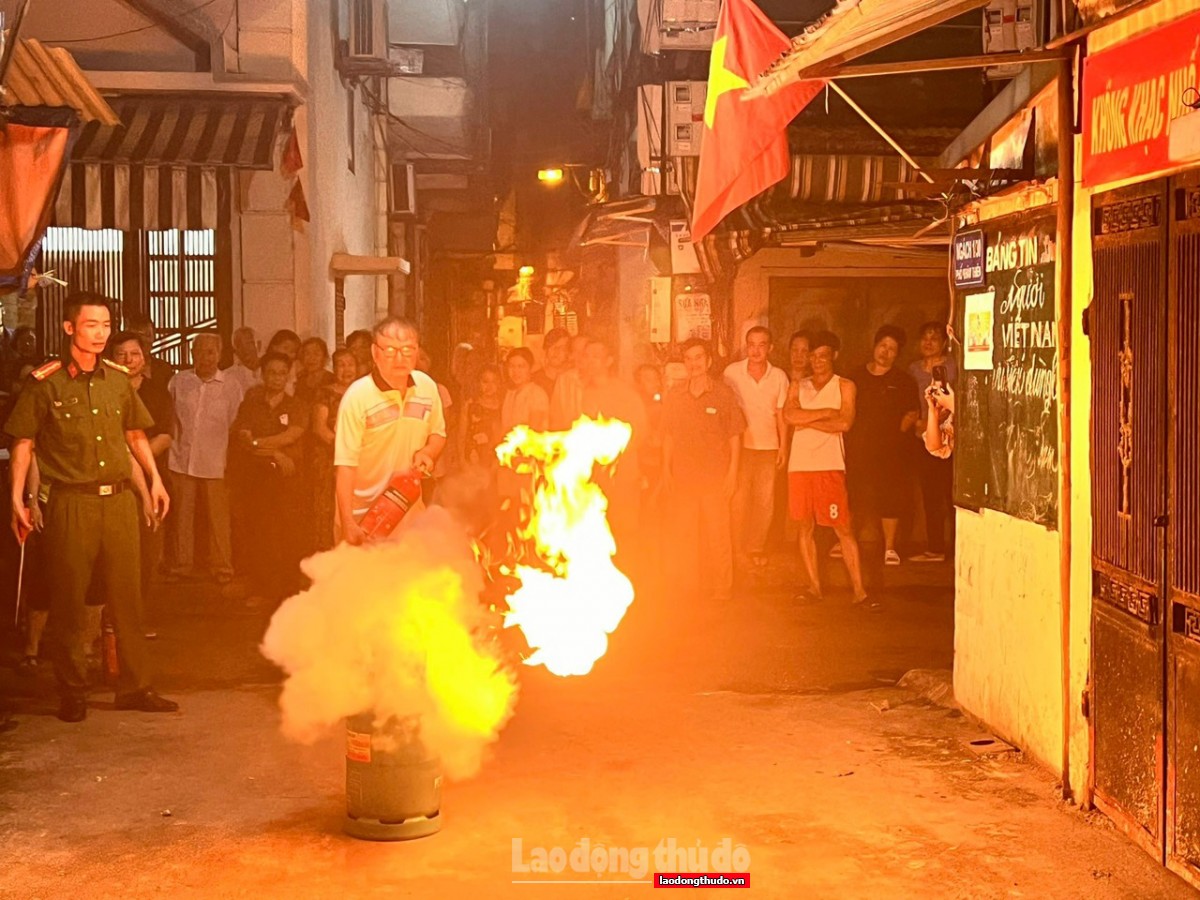 Bảo đảm an toàn cháy, nổ trên địa bàn Thủ đô