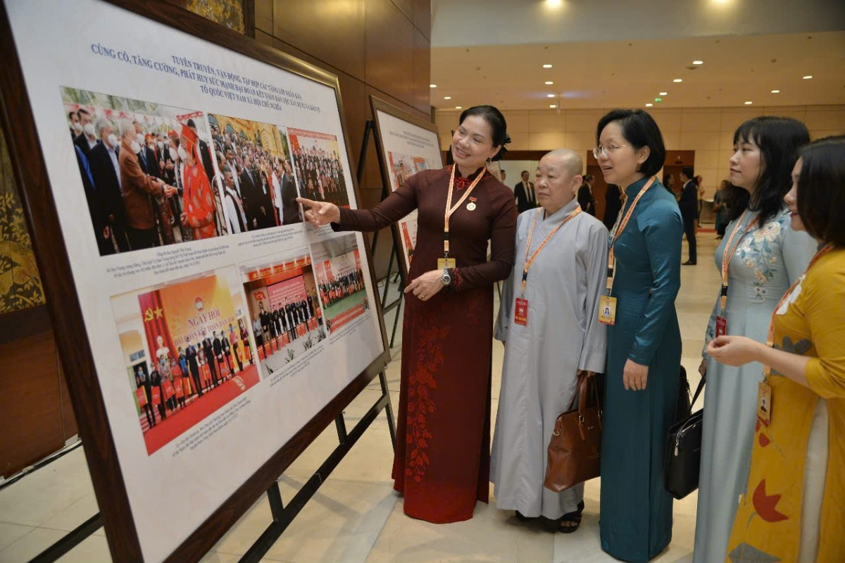 Khai mạc Triển lãm ảnh về khối đại đoàn kết toàn dân tộc và kết quả công tác Mặt trận nhiệm kỳ 2019 - 2024