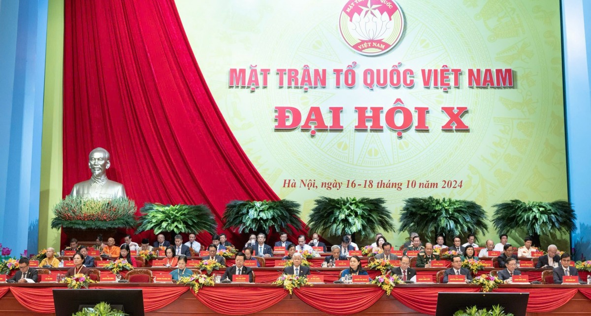 1.052 đại biểu dự Đại hội đại biểu toàn quốc MTTQ Việt Nam lần thứ X, nhiệm kỳ 2024 - 2029