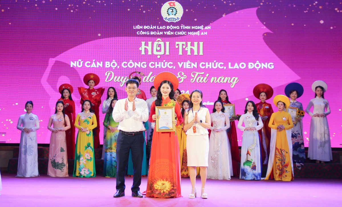 Đặc sắc, ấn tượng Hội thi “Nữ cán bộ, công chức, viên chức duyên dáng và tài năng”