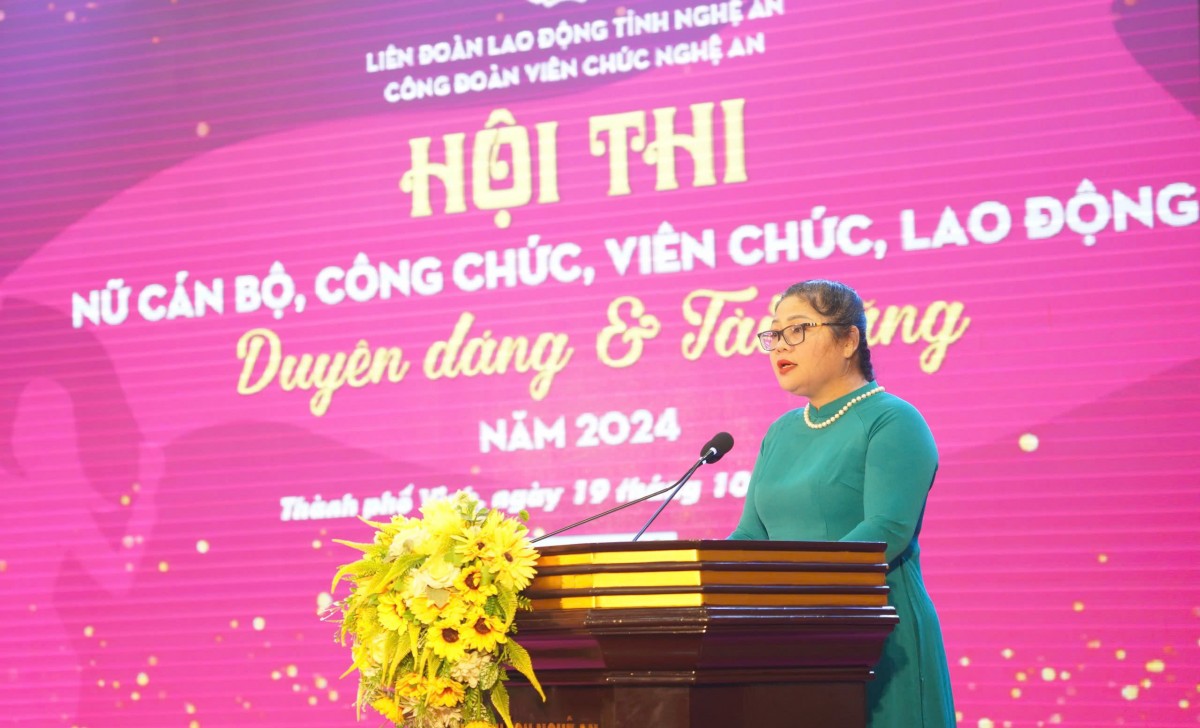 Đặc sắc, ấn tượng Hội thi “Nữ cán bộ, công chức, viên chức duyên dáng và tài năng”