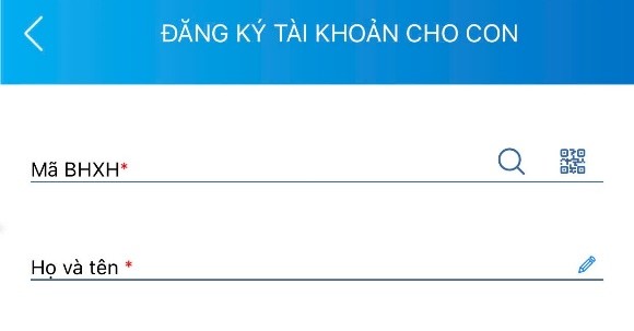 ướng dẫn phụ huynh tra cứu thời hạn thẻ BHYT và đăng ký tài khoản VssID-BHXH số cho con