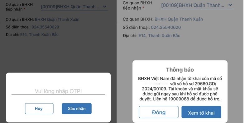 ướng dẫn phụ huynh tra cứu thời hạn thẻ BHYT và đăng ký tài khoản VssID-BHXH số cho con