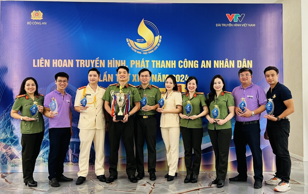 Công an Hà Nội giành Cúp vàng Liên hoan Truyền hình Phát thanh Công an nhân dân