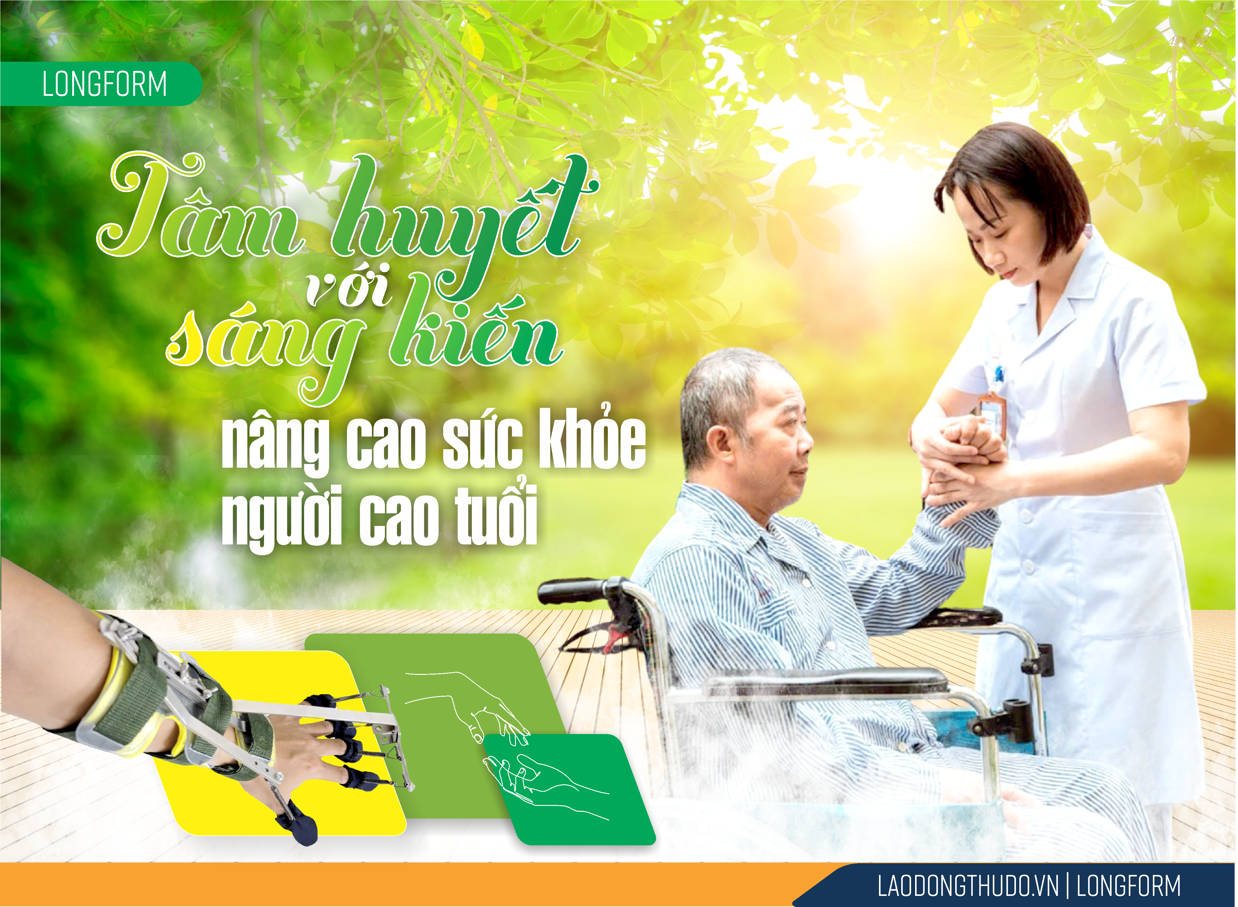 Tâm huyết với sáng kiến nâng cao sức khỏe người cao tuổi