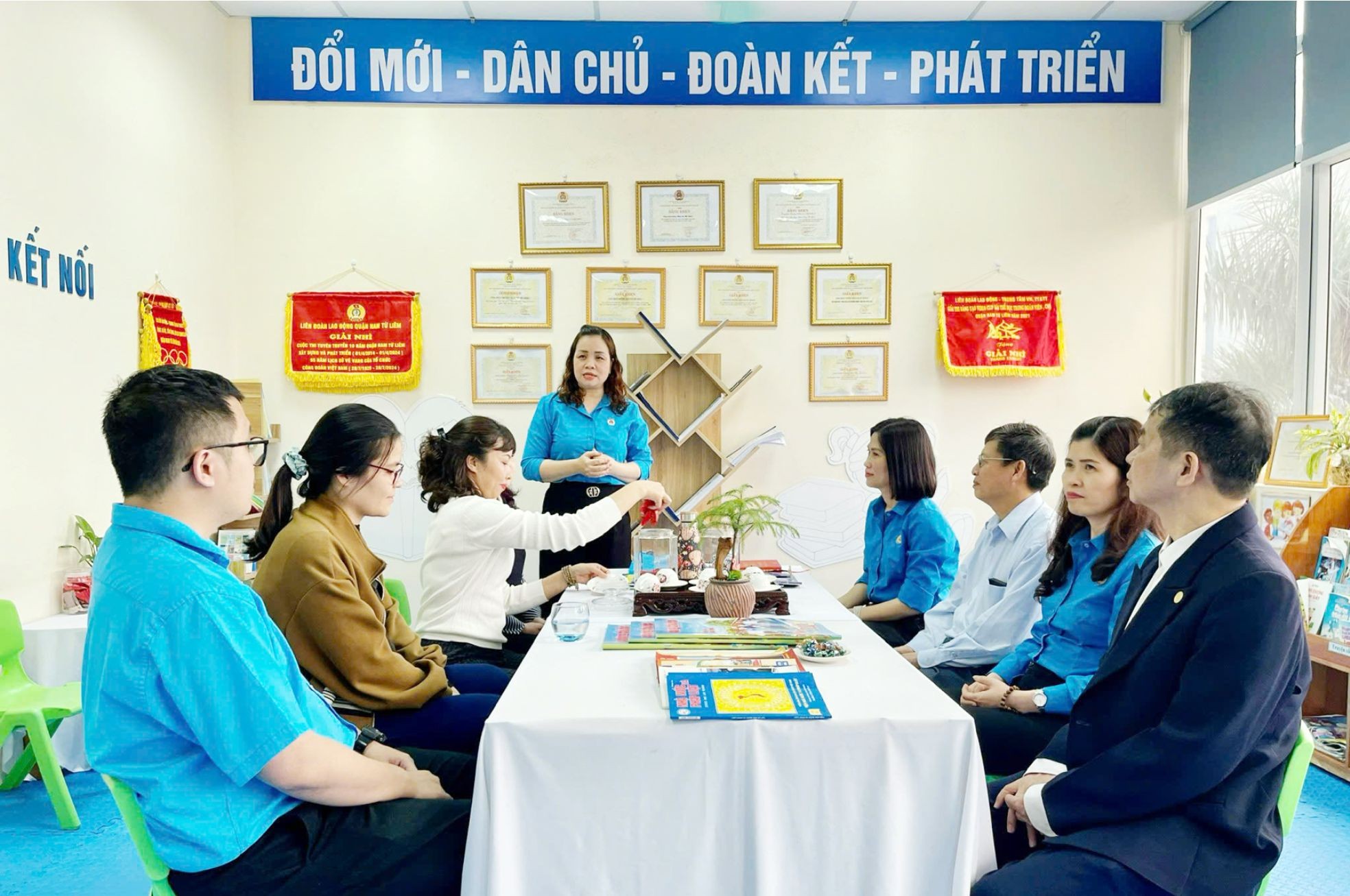 Công đoàn khối trường học quận Nam Từ Liêm: Điểm tựa vững chắc cho sự nghiệp trồng người