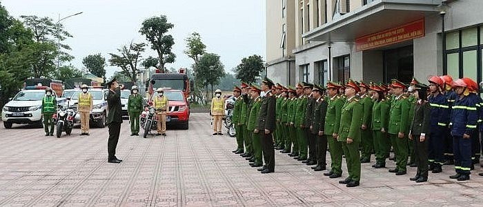 Công an huyện Phú Xuyên đảm bảo an ninh chính trị địa phương