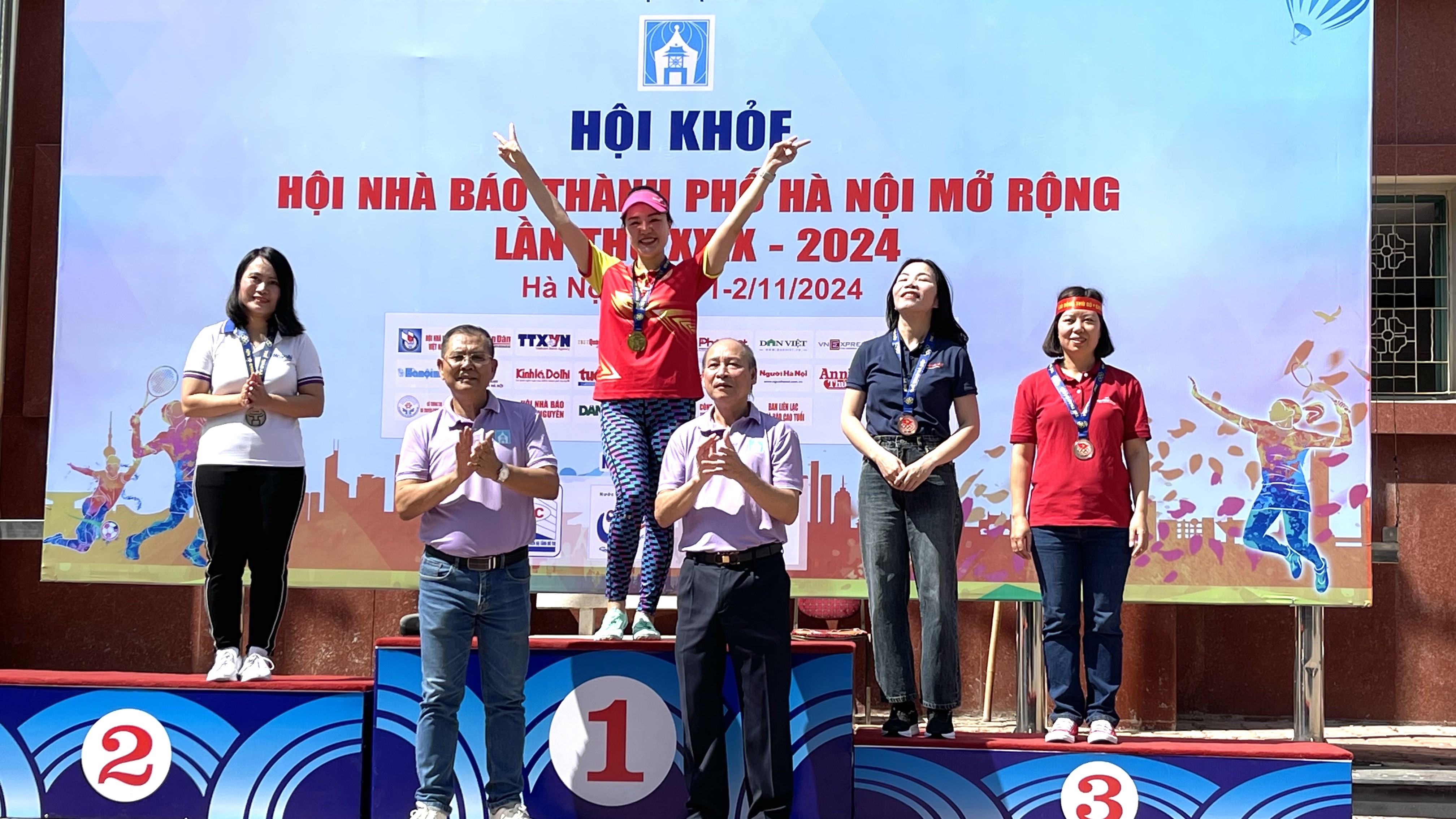 Hội khoẻ Hội Nhà báo thành phố Hà Nội mở rộng năm 2024 đã thành công tốt đẹp