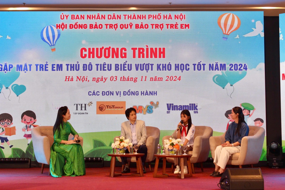 Hà Nội: Khích lệ tinh thần hiếu học của trẻ em có hoàn cảnh khó khăn