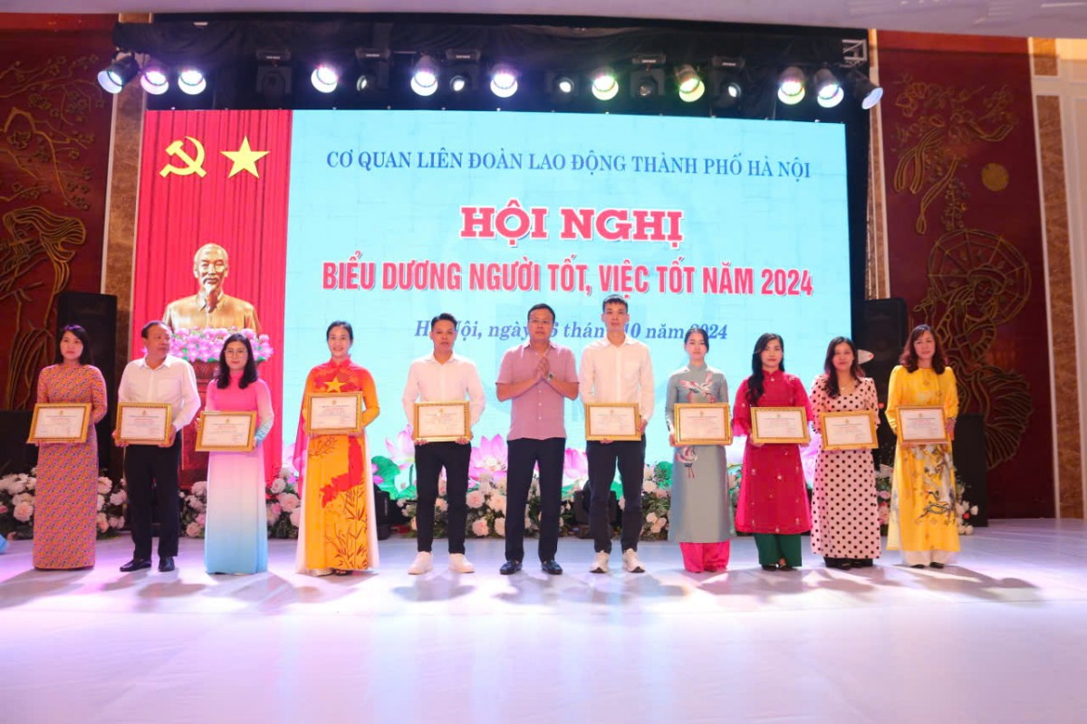 Cơ quan Liên đoàn Lao động thành phố Hà Nội: Phong trào thi đua “Người tốt - Việc tốt” luôn thực chất, hiệu quả