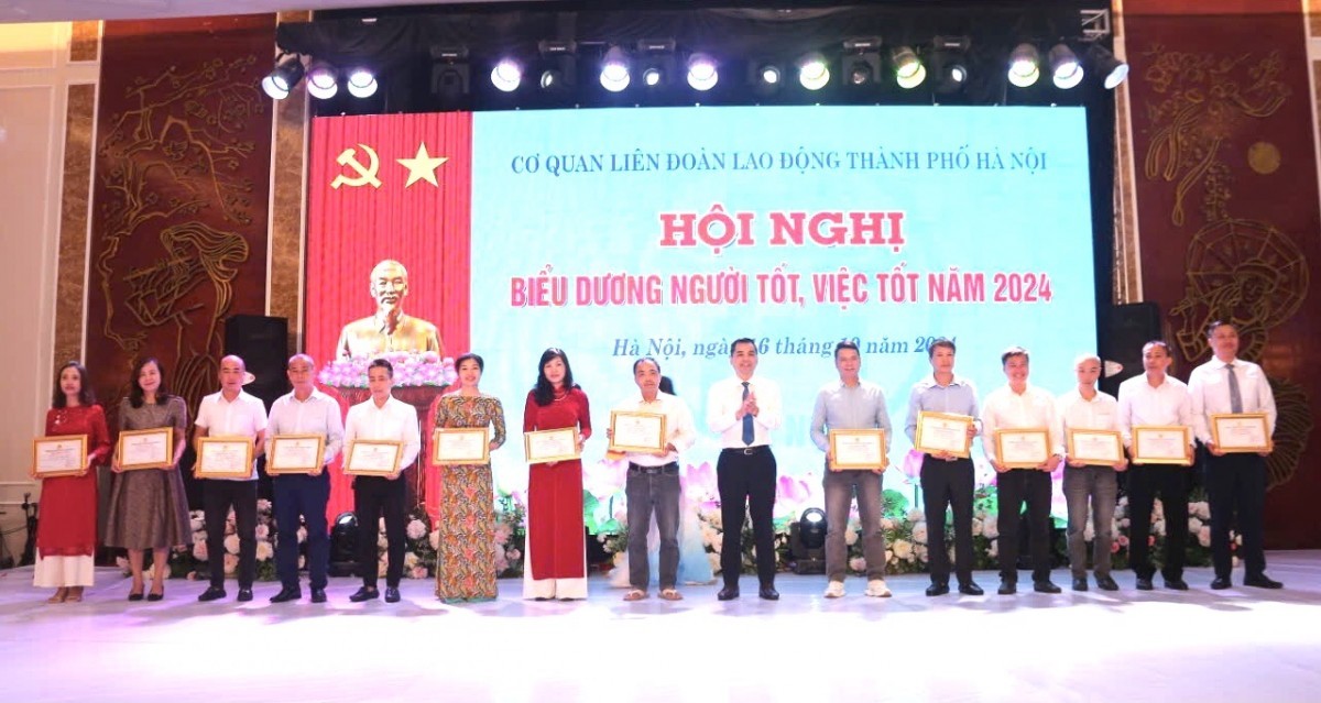 Cơ quan Liên đoàn Lao động thành phố Hà Nội: Phong trào thi đua “Người tốt - Việc tốt” luôn thực chất, hiệu quả