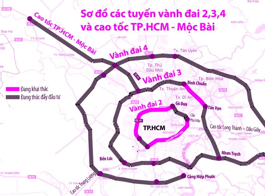 Kêu gọi doanh nghiệp tham gia dự án cao tốc TP.HCM – Mộc Bài