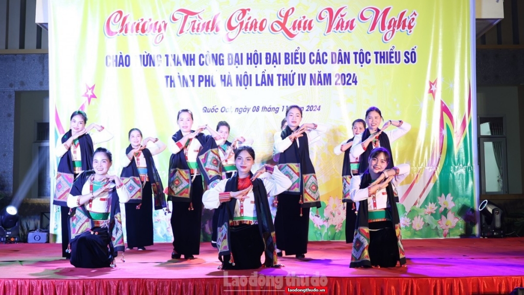 Đặc sắc chương trình văn nghệ chào mừng thành công Đại hội đại biểu các dân tộc thiểu số TP Hà Nội lần thứ IV