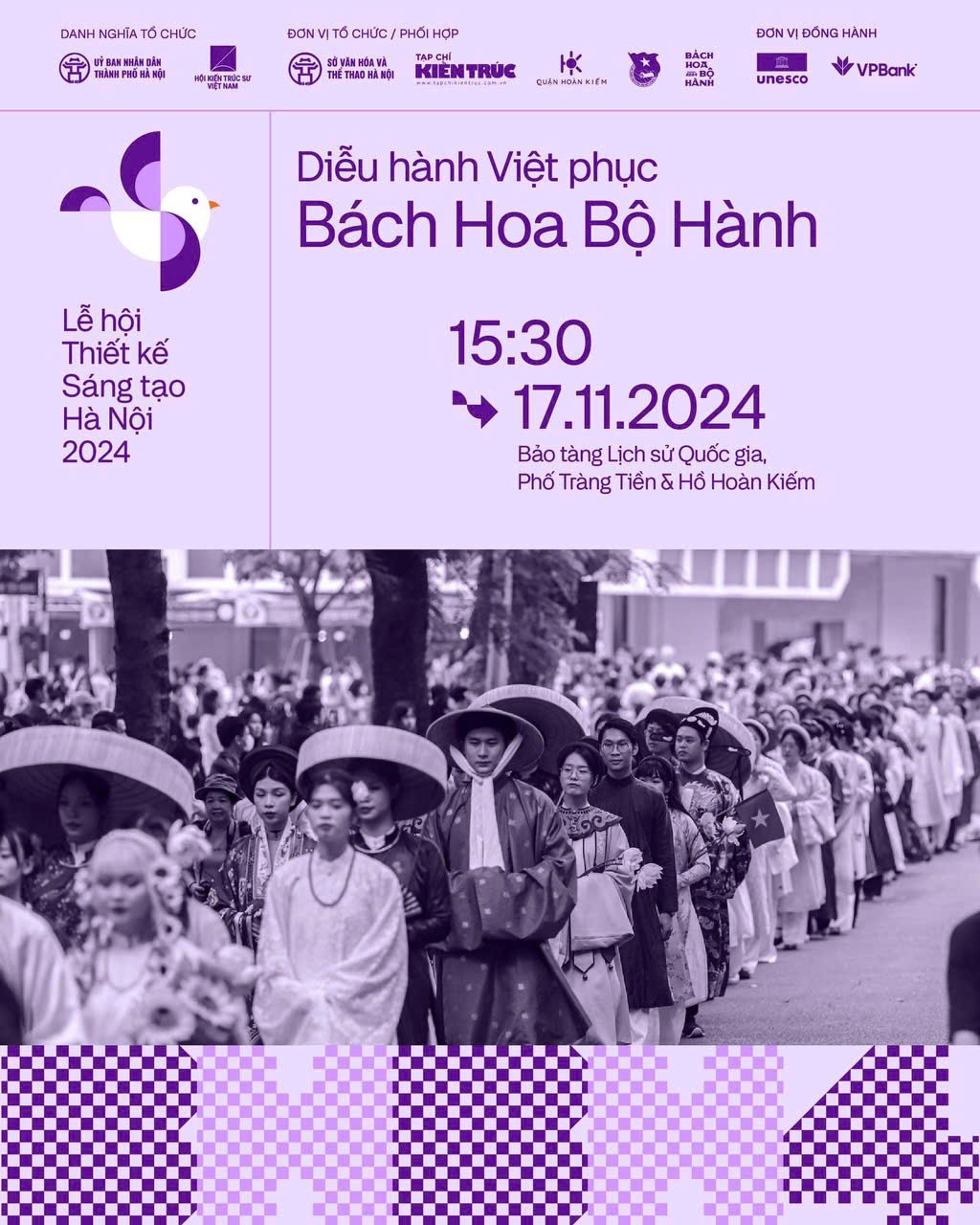 Mong chờ Ngày hội Việt phục “Bách Hoa Bộ Hành” 2024