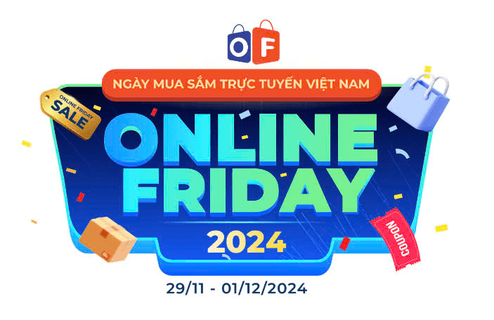 Online Friday 2024: 60 giờ săn khuyến mãi "khủng" toàn quốc