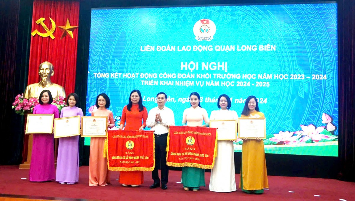 Hoạt động công đoàn khối Giáo dục quận Long Biên: Thiết thực, hiệu quả vì đoàn viên