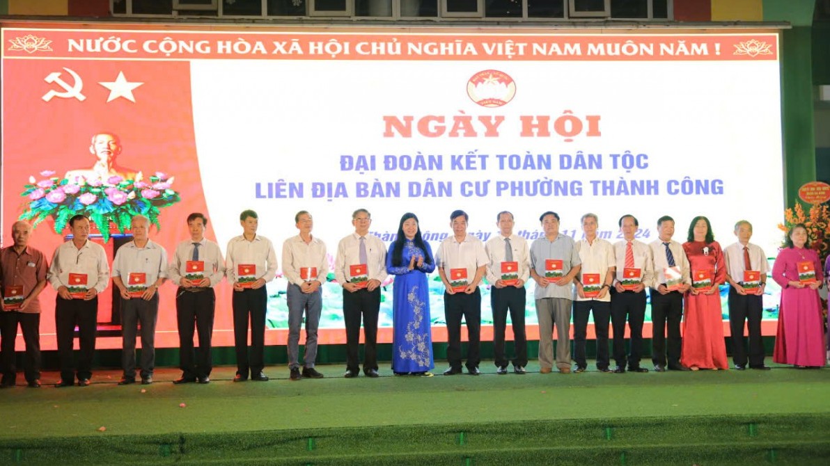 Thực hiện tốt việc tự quản, xây dựng phường Thành Công ngày càng phát triển