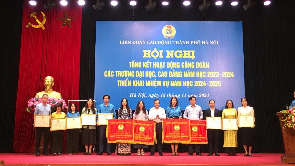 Tổng kết hoạt động Công đoàn các trường Đại học, Cao đẳng năm học 2023 - 2024