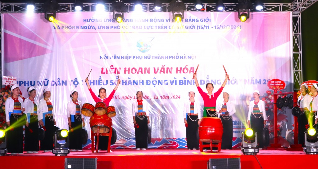 Liên hoan văn hóa “Phụ nữ dân tộc thiểu số hành động vì bình đẳng giới” năm 2024