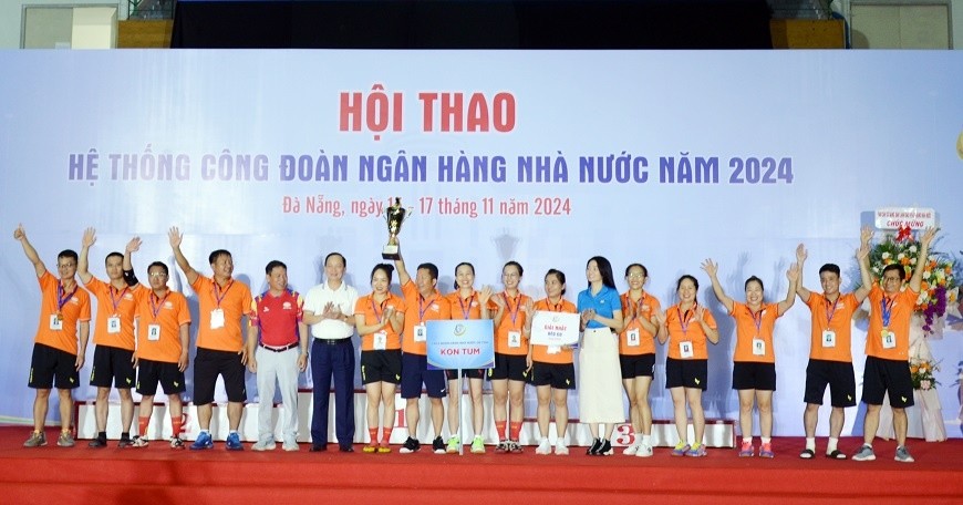 Ấn tượng hội thao Công đoàn hệ thống Ngân hàng Nhà nước