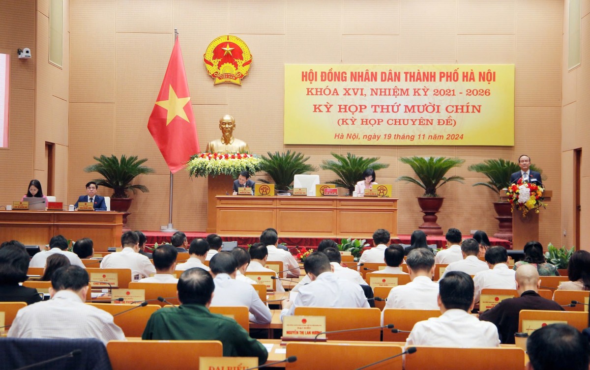 Sáng nay (9/12), khai mạc kỳ họp thứ 20 HĐND Thành phố khoá XVI