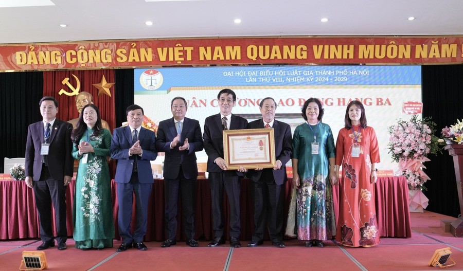 Hội Luật gia thành phố Hà Nội tổ chức thành công Đại hội đại biểu lần thứ VIII, nhiệm kỳ 2024 - 2029