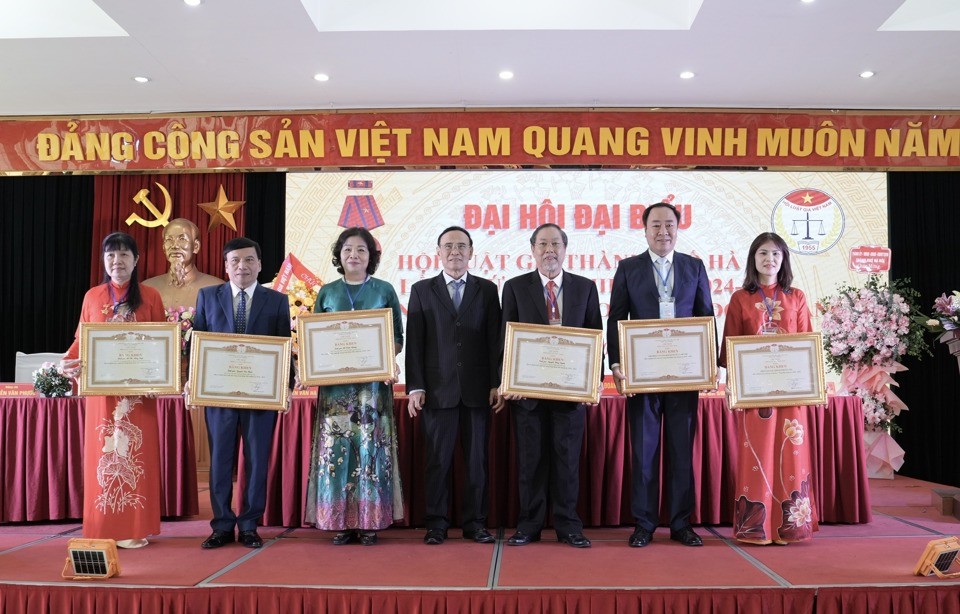 Hội Luật gia thành phố Hà Nội tổ chức thành công Đại hội đại biểu lần thứ VIII, nhiệm kỳ 2024 - 2029