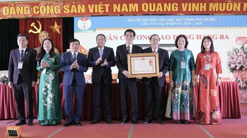 Hội Luật gia thành phố Hà Nội tổ chức thành công Đại hội đại biểu lần thứ VIII, nhiệm kỳ 2024 - 2029