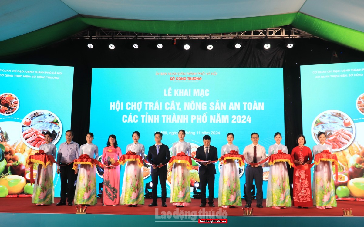 Đặc sắc các sản phẩm tại Hội chợ trái cây, nông sản an toàn các tỉnh, thành phố năm 2024