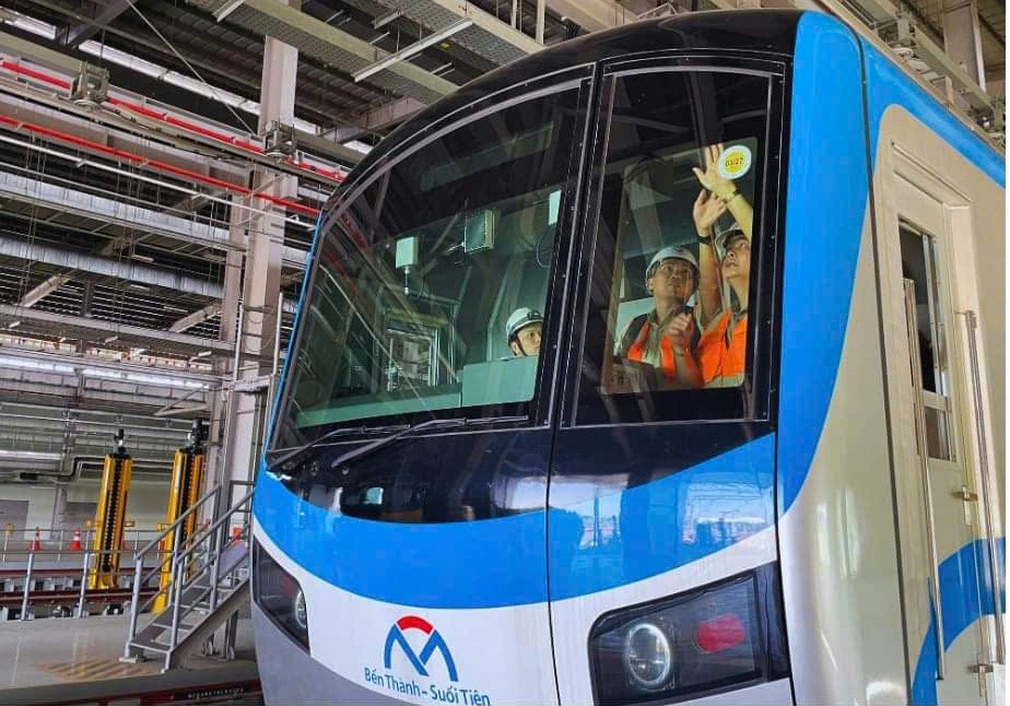 Nghiệm thu toàn bộ tuyến metro số 1 trong tháng 12/2024