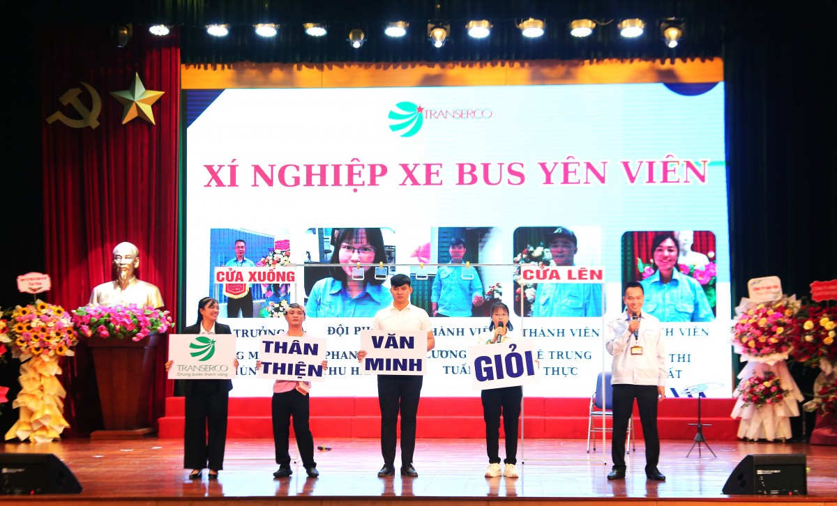 Nhân viên xe buýt Yên Viên giành giải Nhất Hội thi phục vụ giỏi, văn minh năm 2024