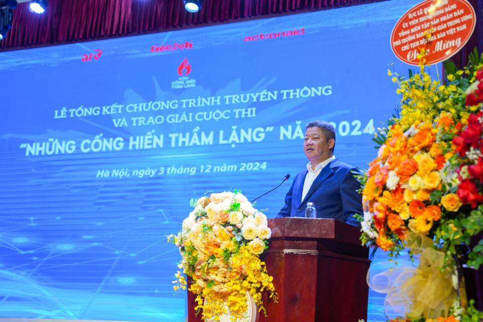 Hơn 30  tác phẩm đạt giải tại cuộc thi “Những cống hiến thầm lặng” năm 2024